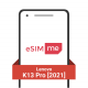 eSIM.me Card for Lenovo K13 Pro [2021]
